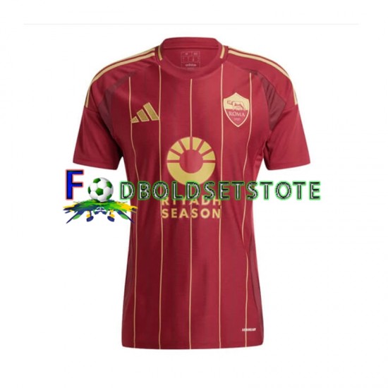 AS Roma Trøje Hjemmebane 2024-2025 Kort ærmer ,Mænd AS Roma Trøje Hjemmebane 2024-2025 Kort ærmer ,Mænd