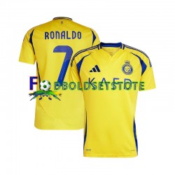 Trøje Al Nassr Cristiano Ronaldo 7 Hjemmebane 2024-2025 Kort ærmer ,Mænd