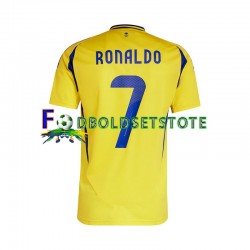 Trøje Al Nassr Cristiano Ronaldo 7 Hjemmebane 2024-2025 Kort ærmer ,Mænd