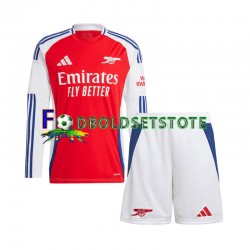 Arsenal Trøje Hjemmebane 2024-2025 Lange ærmer ,Børn Fodboldsæt