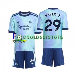 Arsenal Trøje Havertz 29 3. Valg 2024-2025 Kort ærmer ,Børn Fodboldsæt