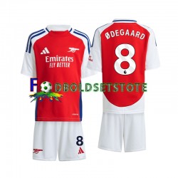 Arsenal Trøje Odegaard 8 Hjemmebane 2024-2025 Kort ærmer ,Børn Fodboldsæt