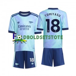 Arsenal Trøje Takehiro Tomiyasu 18 3. Valg 2024-2025 Kort ærmer ,Børn Fodboldsæt