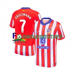 Atlético Madrid Trøje Antoine Griezmann 7 Hjemmebane 2024-2025 Kort ærmer ,Mænd