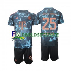 FC Bayern München Trøje Muller 25 Udebane 2024-2025 Kort ærmer ,Børn Fodboldsæt