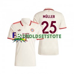 FC Bayern München Trøje Muller 25 3. Valg 2024-2025 Kort ærmer ,Mænd