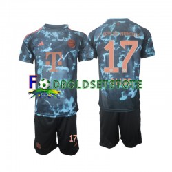 FC Bayern München Trøje Olise 17 Udebane 2024-2025 Kort ærmer ,Børn Fodboldsæt