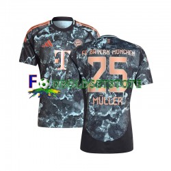 FC Bayern München Trøje Thomas Muller 25 Udebane 2024-2025 Kort ærmer ,Mænd