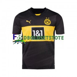 Borussia Dortmund Trøje Udebane 2024-2025 Kort ærmer ,Mænd