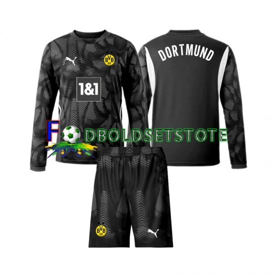 Borussia Dortmund Trøje Målmand 4. Valg 2024-2025 Lange ærmer ,Børn Fodboldsæt Borussia Dortmund Trøje Målmand 4. Valg 2024-2025 Lange ærmer ,Børn Fodboldsæt