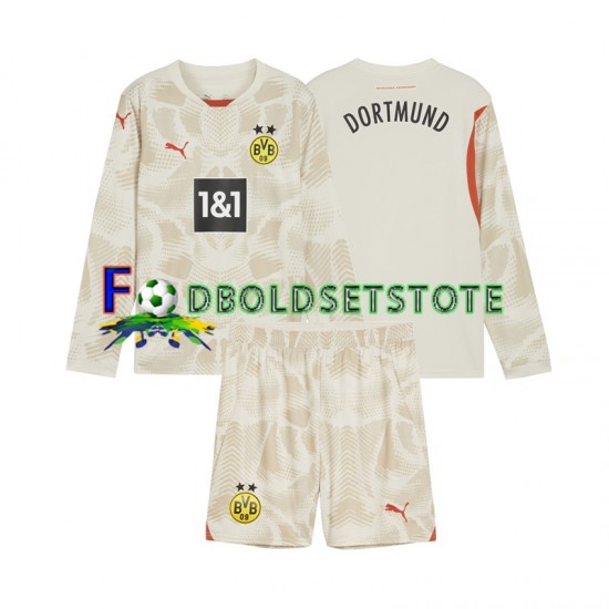 Borussia Dortmund Trøje Målmand Hjemmebane 2024-2025 Lange ærmer ,Børn Fodboldsæt Borussia Dortmund Trøje Målmand Hjemmebane 2024-2025 Lange ærmer ,Børn Fodboldsæt