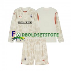 Borussia Mönchengladbach Trøje Målmand Hjemmebane 2024-2025 Lange ærmer ,Børn Fodboldsæt