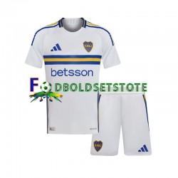 CA Boca Juniors Trøje Udebane 2024-2025 Kort ærmer ,Børn Fodboldsæt