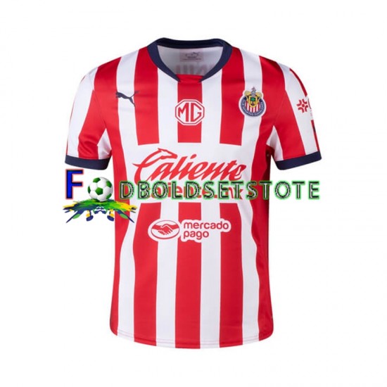CD Guadalajara Trøje Hjemmebane 2024-2025 Kort ærmer ,Mænd