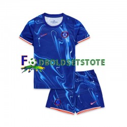 Chelsea Trøje Noni Madueke 11 Hjemmebane 2024-2025 Kort ærmer ,Børn Fodboldsæt