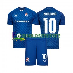 Dinamo Zagreb Trøje Martin Baturina 10 Hjemmebane 2024-2025 Kort ærmer ,Børn Fodboldsæt