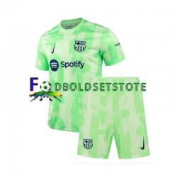 FC Barcelona Trøje 3. Valg 2024-2025 Kort ærmer ,Børn Fodboldsæt