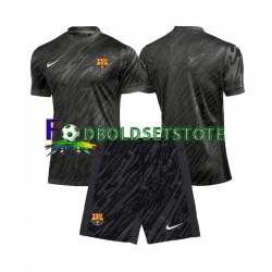 FC Barcelona Trøje Målmand 3. Valg 2024-2025 Kort ærmer ,Børn Fodboldsæt