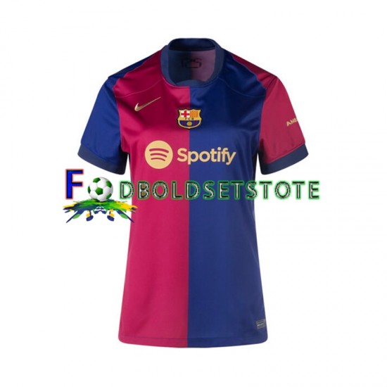 FC Barcelona Trøje Hjemmebane 2024-2025 Kort ærmer ,Dame FC Barcelona Trøje Hjemmebane 2024-2025 Kort ærmer ,Dame