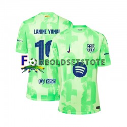 FC Barcelona Trøje LAMINE YAMAL 19 UCL Font 3. Valg 2024-2025 Kort ærmer ,Mænd