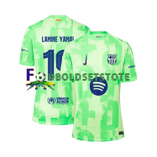 FC Barcelona Trøje LAMINE YAMAL 19 UCL Font 3. Valg 2024-2025 Kort ærmer ,Mænd FC Barcelona Trøje LAMINE YAMAL 19 UCL Font 3. Valg 2024-2025 Kort ærmer ,Mænd