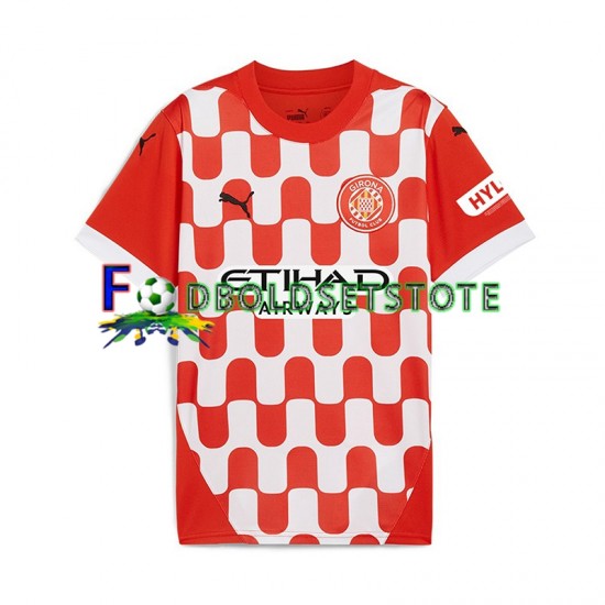 Trøje Girona Hjemmebane 2024-2025 Kort ærmer ,Mænd