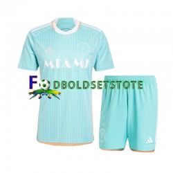 Inter Miami Trøje 3. Valg 2024-2025 Kort ærmer ,Børn Fodboldsæt