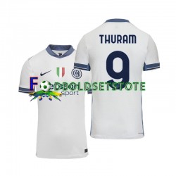 Inter Milan Trøje Marcus Thuram 9 Udebane 2024-2025 Kort ærmer ,Mænd