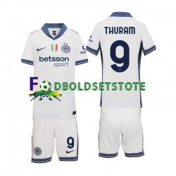 Inter Milan Trøje Marcus Thuram 9 Udebane 2024-2025 Kort ærmer ,Børn Fodboldsæt