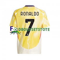 Juventus Trøje Cristiano Ronaldo 7 Udebane 2024-2025 Kort ærmer ,Mænd