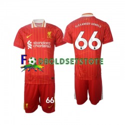 Liverpool Trøje Alexander-Arnold 66 Hjemmebane 2024-2025 Kort ærmer ,Børn Fodboldsæt