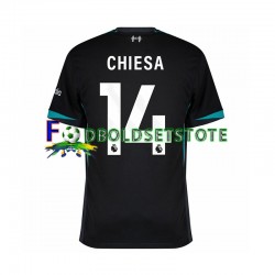Liverpool Trøje Federico Chiesa 14 Udebane 2024-2025 Kort ærmer ,Mænd