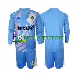 Los Angeles Galaxy Trøje Målmand Udebane 2024-2025 Lange ærmer ,Børn Fodboldsæt