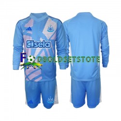 Newcastle United Trøje Målmand Udebane 2024-2025 Lange ærmer ,Børn Fodboldsæt