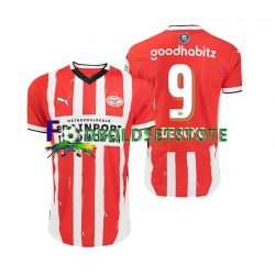 PSV Eindhoven Trøje DE JONG 9 Hjemmebane 2024-2025 Kort ærmer ,Mænd