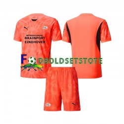 PSV Eindhoven Trøje Målmand Hjemmebane 2024-2025 Kort ærmer ,Børn Fodboldsæt