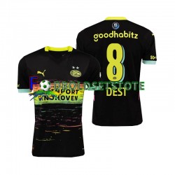 PSV Eindhoven Trøje Sergino Dest 8 Udebane 2024-2025 Kort ærmer ,Mænd