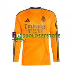 Real Madrid Trøje Udebane 2024-2025 Lange ærmer ,Mænd