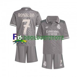 Real Madrid Trøje Cristiano Ronaldo 7 3. Valg 2024-2025 Kort ærmer ,Børn Fodboldsæt
