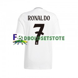 Real Madrid Trøje Cristiano Ronaldo 7 Hjemmebane 2024-2025 Kort ærmer ,Mænd