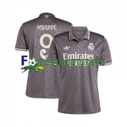 Real Madrid Trøje Mbappé Kylian 9 3. Valg 2024-2025 Kort ærmer ,Mænd