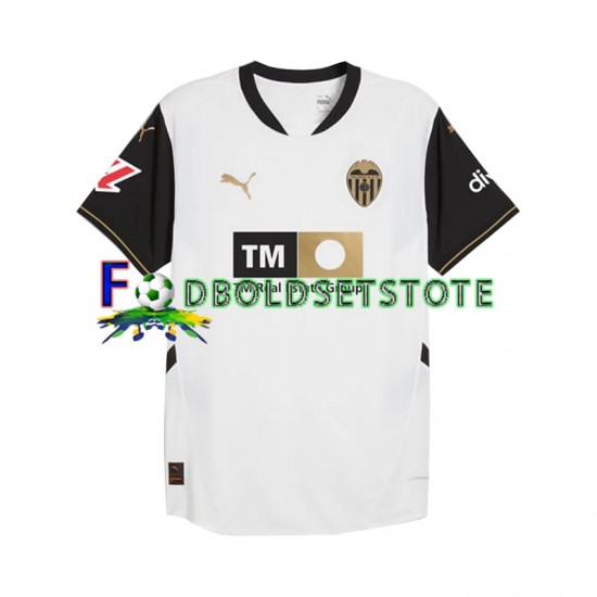 Valencia CF Trøje Hjemmebane 2024-2025 Kort ærmer ,Mænd Valencia CF Trøje Hjemmebane 2024-2025 Kort ærmer ,Mænd