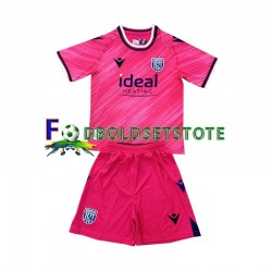 West Bromwich Albion Trøje 3. Valg 2024-2025 Kort ærmer ,Børn Fodboldsæt