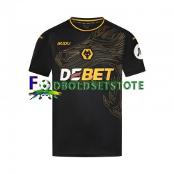 Wolverhampton Wanderers Trøje Udebane 2024-2025 Kort ærmer ,Mænd