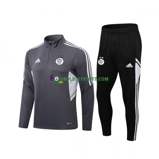 2022-2023 Algeriet Grå Sweatshirt Dragt