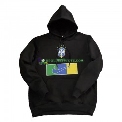 2022-2023 Brasilien Sort Sweater Hættetrøje ,Mænd