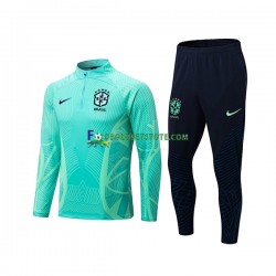2022-2023 Brasilien Grøn Sweatshirt Dragt