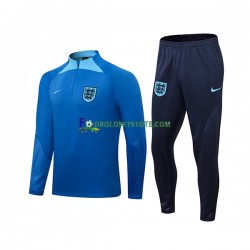 2022-2023 England Blå Sweatshirt Dragt