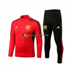 2022-2023 Rød Flamengo Sweatshirt Dragt