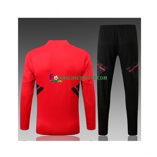 2022-2023 Rød Flamengo Sweatshirt Dragt